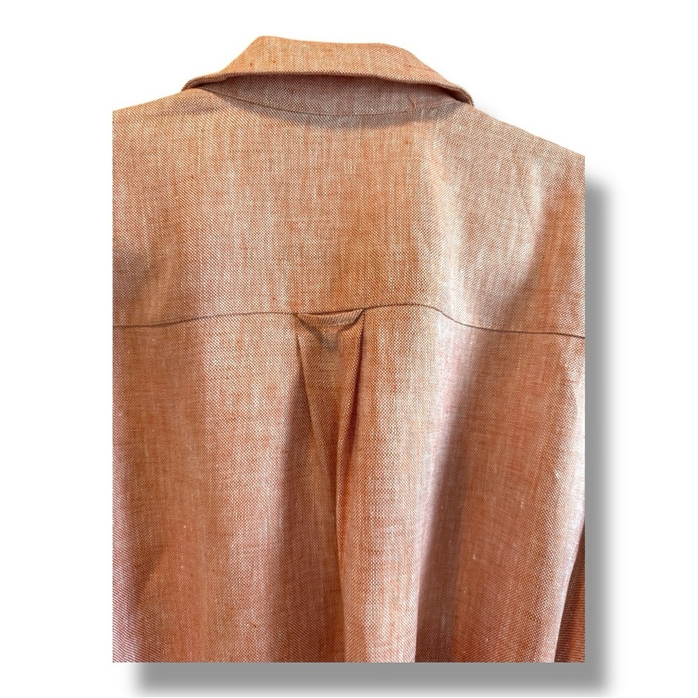 Lafayette 148 NY 100% Linen Belted Shirtdress XL - Picture 7 of 12